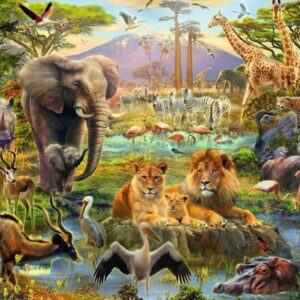 Animals Of The Savanna