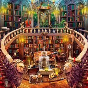 Antique Library (Enigmatic Puzzle)