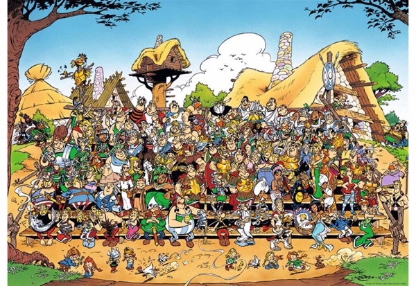 Asterix Family Portrait