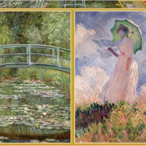 Claude Monet (2 X 1000 Brikker)
