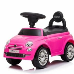 Fiat 500 Pink Gåbil Med Musik