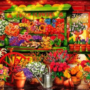 Flower Market Stall
