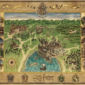 Harry Potter - Map Of Hogwarts