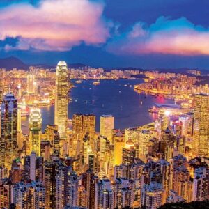 Hong Kong Skyline (Neon)