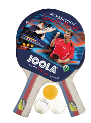 Joola Bordtennissæt Rosskopf 3X*** (2 Bat Og 3 Bolde).
