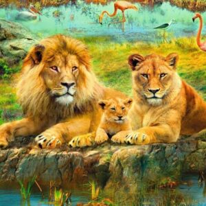 Lions Of The Savannah