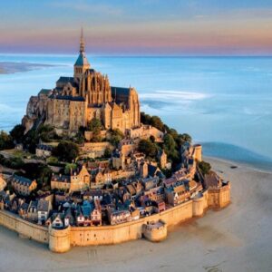 Mont-Saint-Michel From The Air