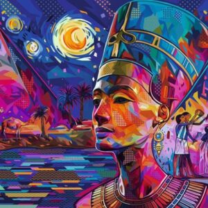 Nefertiti On The Nile