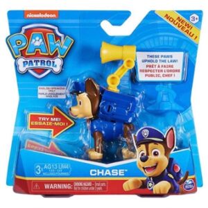 Paw Patrol - Chase Lille Figur Med Lyd