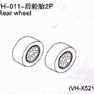 Vh-011 Rear Wheel 2Pcs