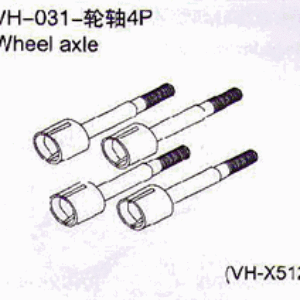 Vh-031 Wheel Axle 4Pcs