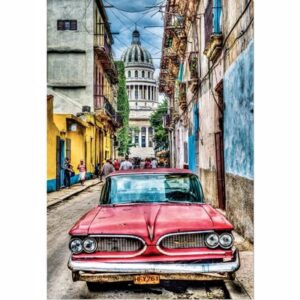 Vintage Car In Old Havana