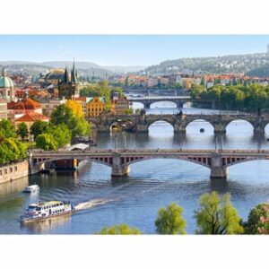 Vltava Bridges In Prague