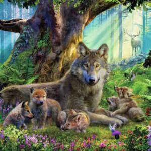 Wolves In The Forest