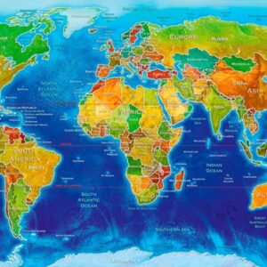 World Geo-Political Map