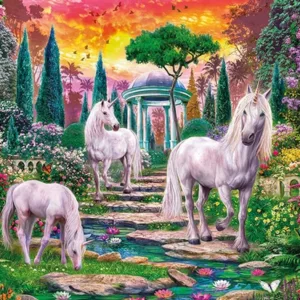 Classical Garden Unicorns