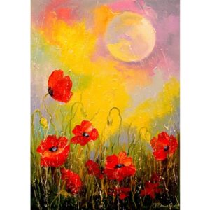 Poppies In The Moonlight