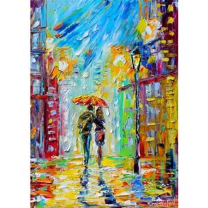 Rainy Romance In The City