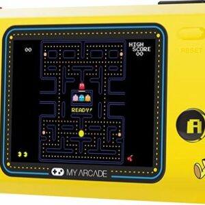 Pocket Player Pac-Man Portable Gaming System(3 Games In 1)