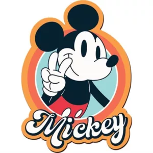 Retro Mickey (Træ)