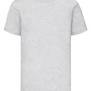 T-Shirt I Heather Grey Med/Uden Navn
