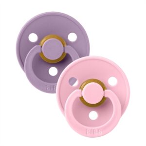 Bibs Colour Sut -Â 2 Pack Lavender/Baby Pink Str. 2