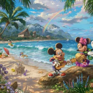 Disney Mickey And Minnie In Hawaii