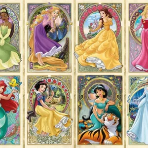 Disney Nouveau Art Princesses