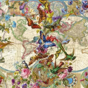 Flora And Fauna World Map