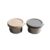 Aya&Ida, Snack Containers 100 Ml, Dark Grey / Cream Beige